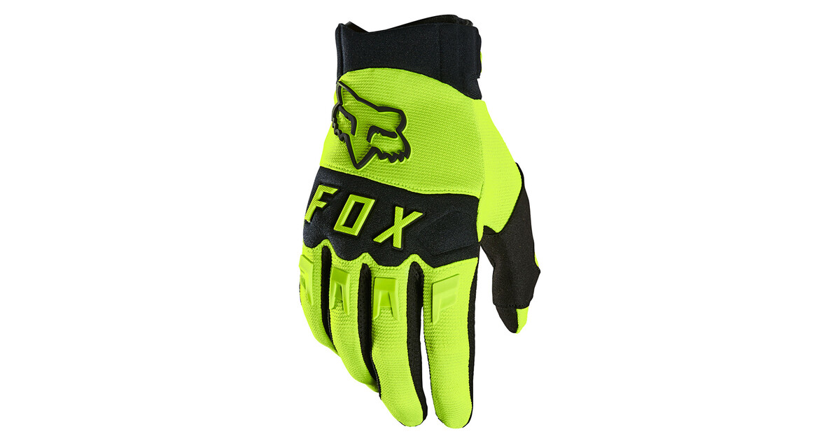 Motokrosové a cyklo rukavice FOX Dirtpaw Ce Fluo Yellow MX22 - inSPORTline