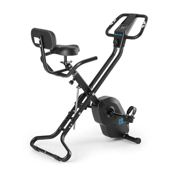 Obrázok CAPITAL SPORTS AZURA X1, CIERNY, X-BIKE, DO 120 KG, MERANIE PULZU, SKLAPACI, 4 KG, 10030160