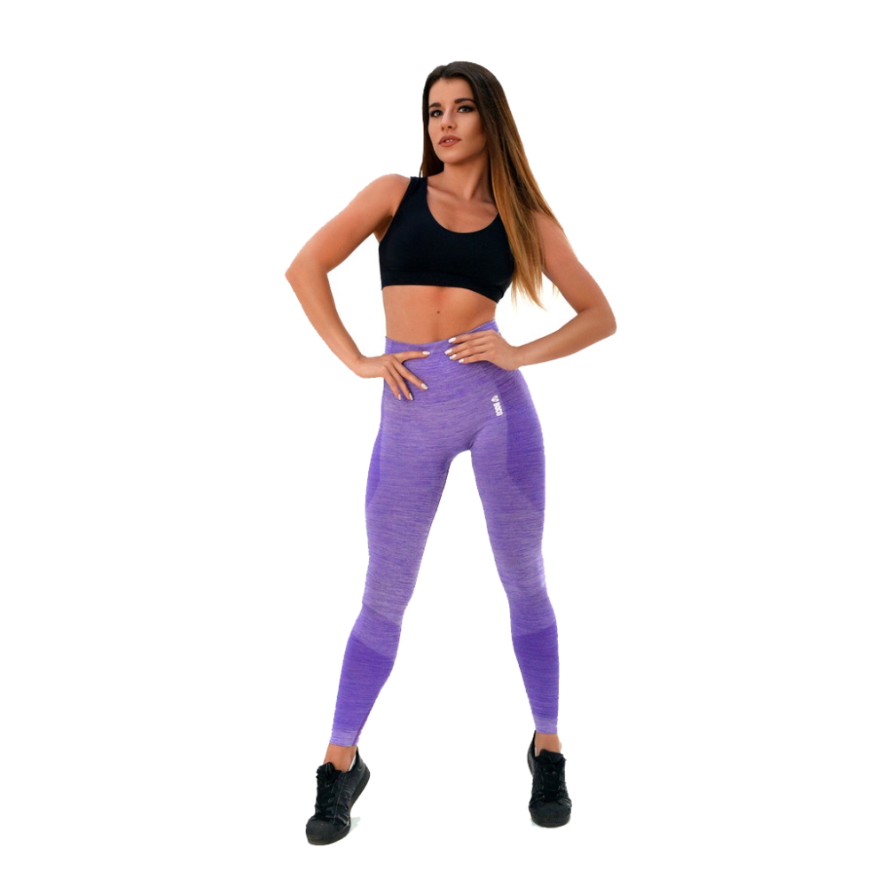 Boco Wear Violet Melange Push Up fialová - XS/S