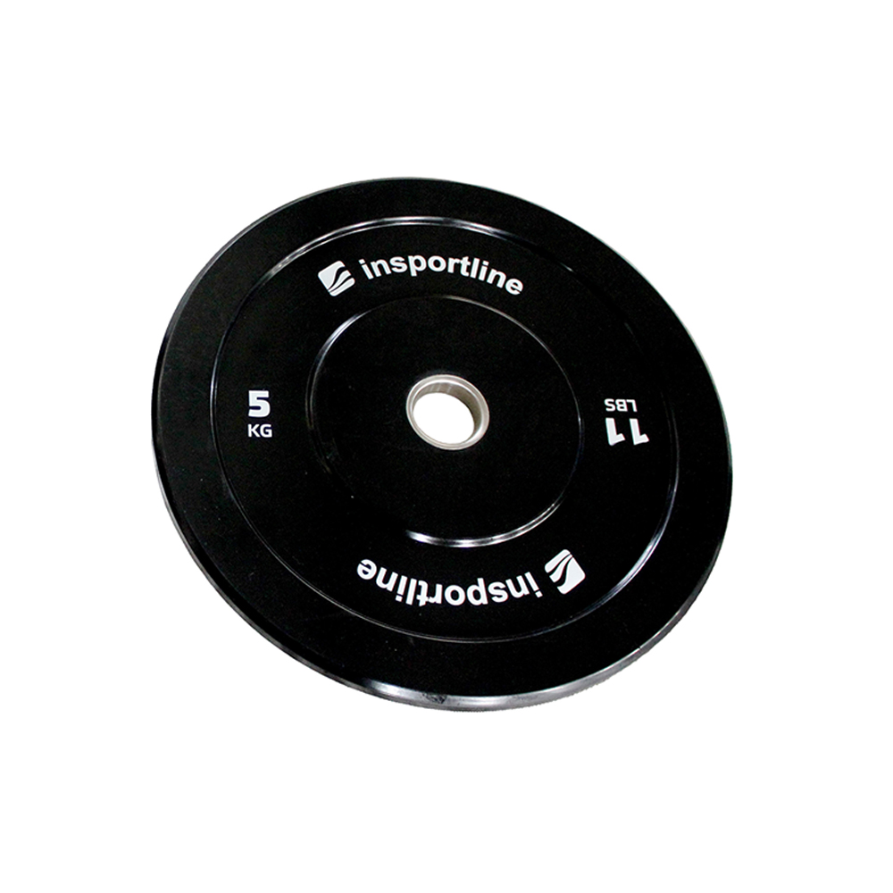 inSPORTline Bumper Plate Lite 5 kg