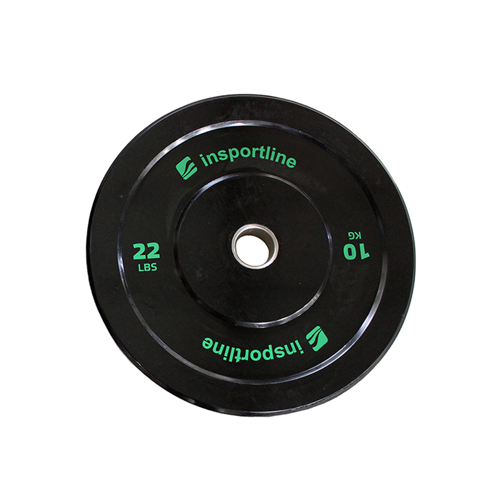 inSPORTline Bumper Plate Lite 10 kg