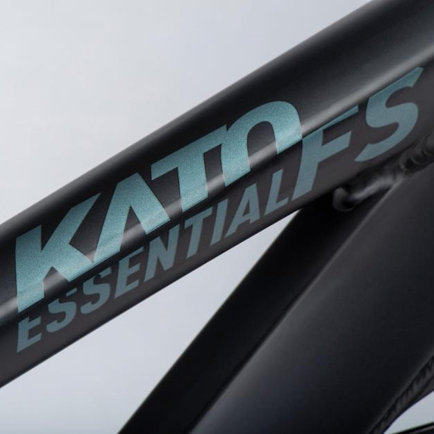 Ghost Kato FS Essential 27.5 - model 2024 Black/Green Matt - XS (15", 156-164 cm)