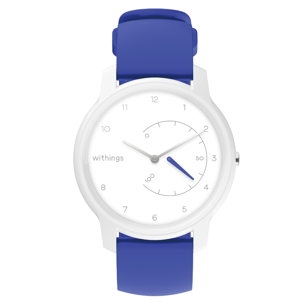 Obrázok Withings Move - White / Blue (3700546705212)