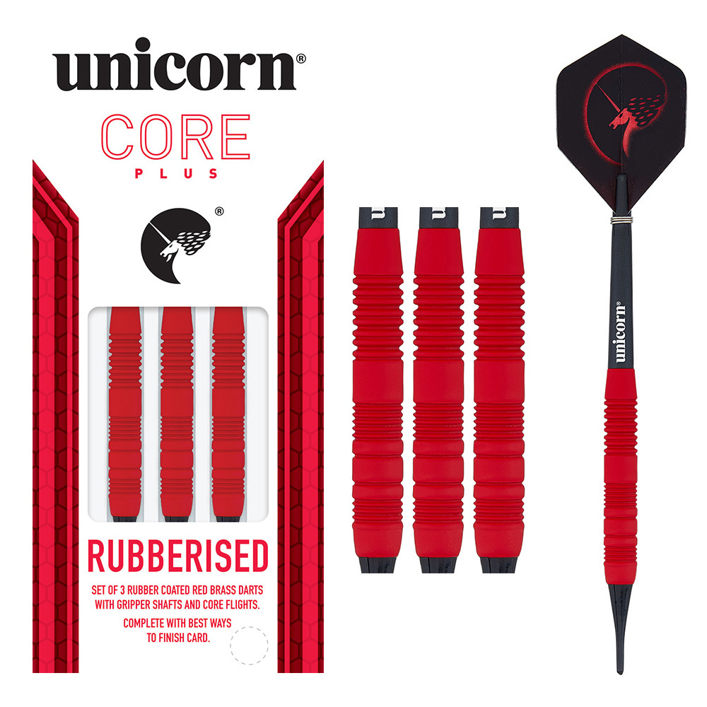 Unicorn Core Plus Rubberised Brass Red 18 g