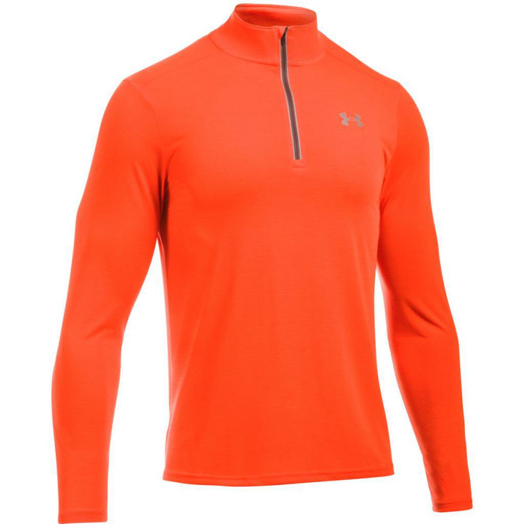 Under Armour Threadborne Streaker 1/4 Zip Orange - XXL