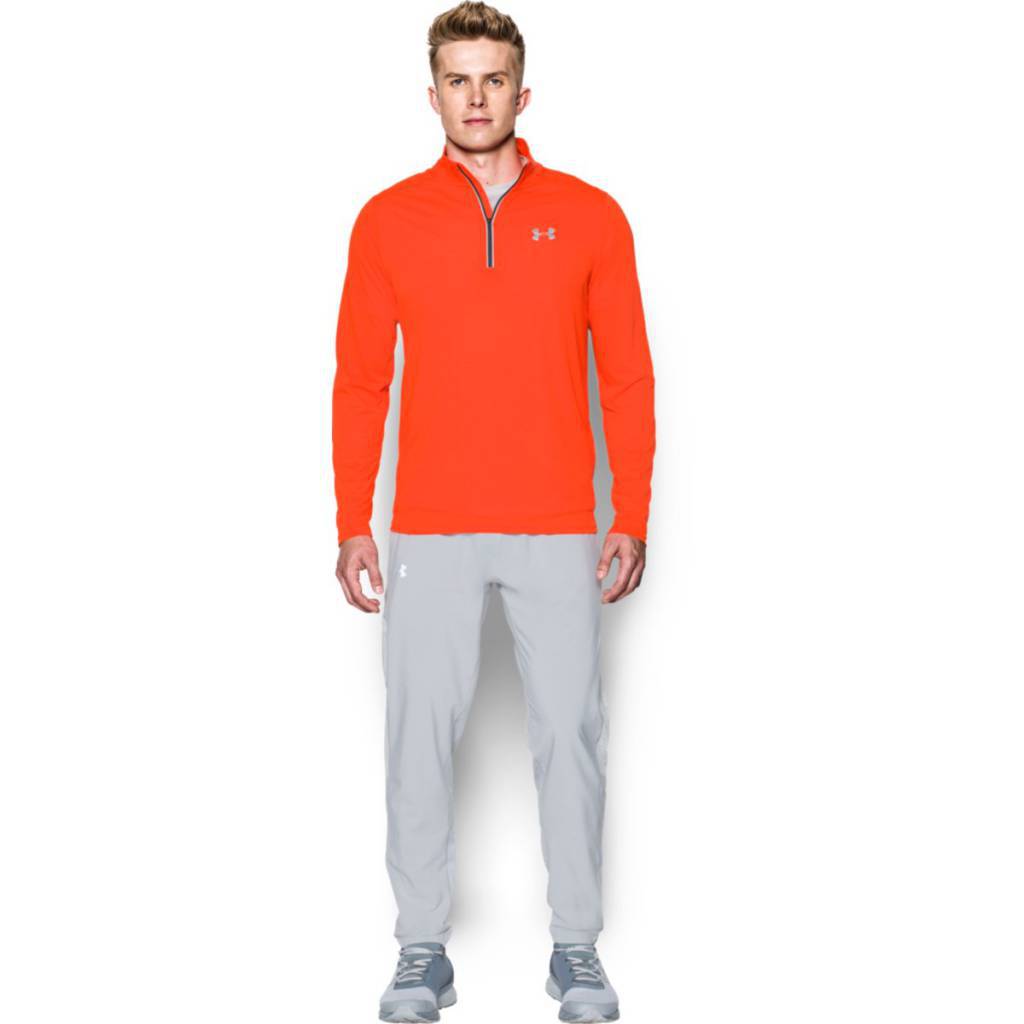 Under Armour Threadborne Streaker 1/4 Zip Orange - XXL