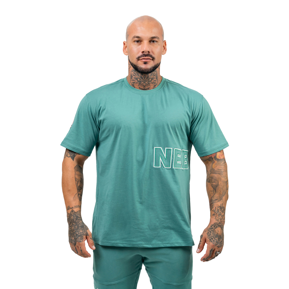 Tričko s krátkym rukávom Nebbia Dedication 709 Green - XXL | Športové  oblečenie & výbava