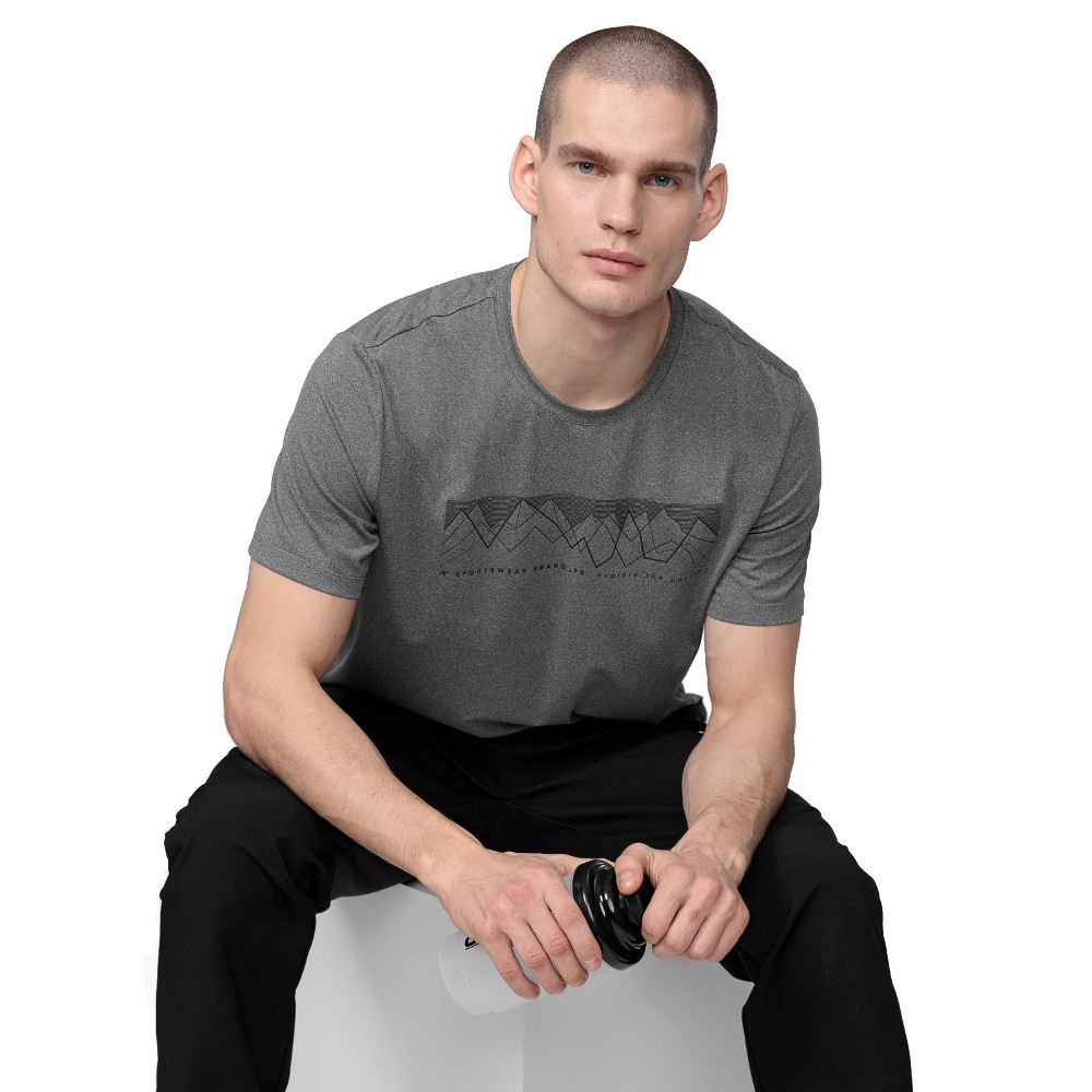 Obrázok Pánské trička s krátkým rukávem MEN'S FUNCTIONAL  T-SHIRT TSMF060 SS21 - 4F L